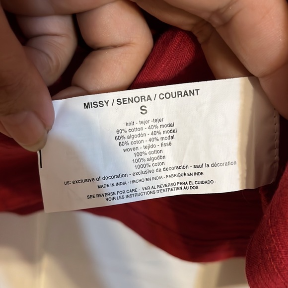 V-neck  Gloria Vanderbilt long sleeve - Picture 5 of 7